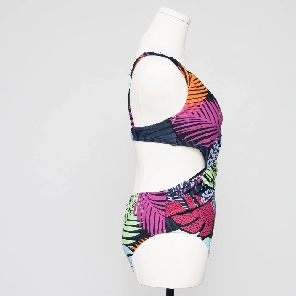 Bar‎ III. Women's Palm Prowl Cross-Front Monokini.